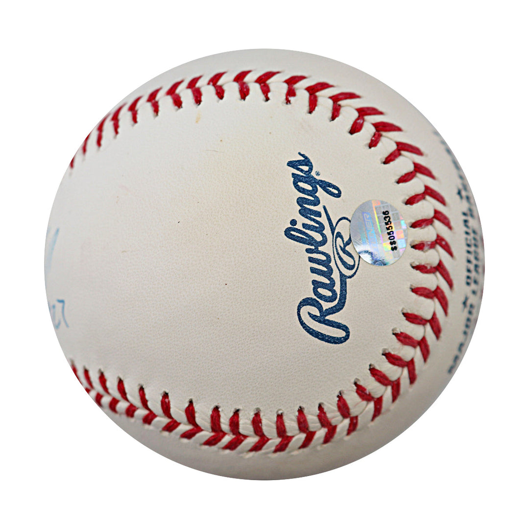 Jeurys Familia New York Mets Autographed OMLB Baseball Steiner COA