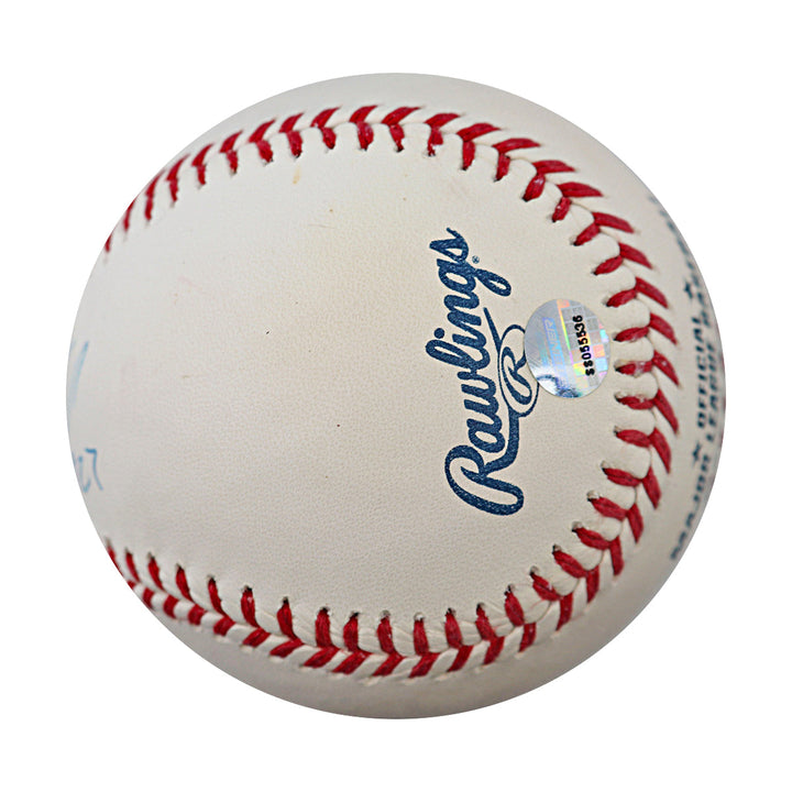 Jeurys Familia New York Mets Autographed OMLB Baseball Steiner COA