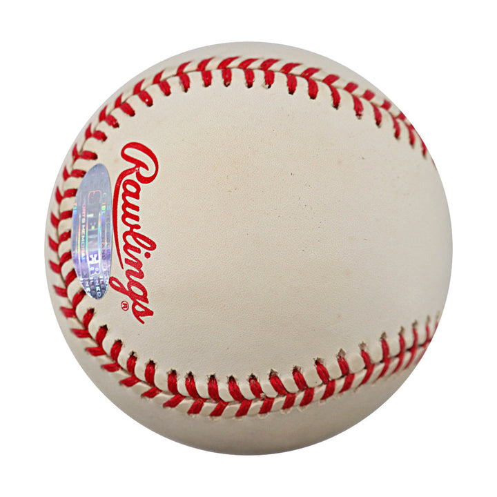 Darryl Strawberry New York Yankees Autographed 1996 World Series Logo Baseball Steiner COA