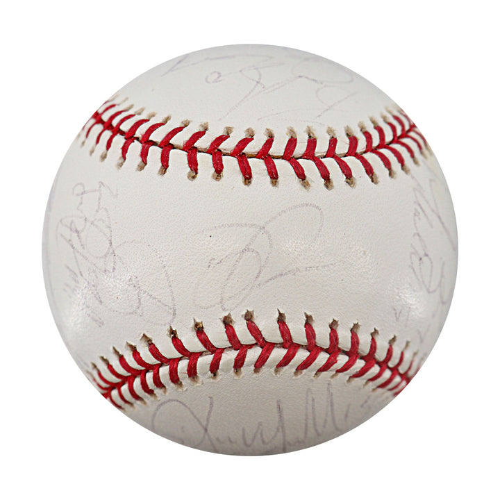 2005 Boston Red Sox Team Multi Signed OMLB Baseball JSA LOA