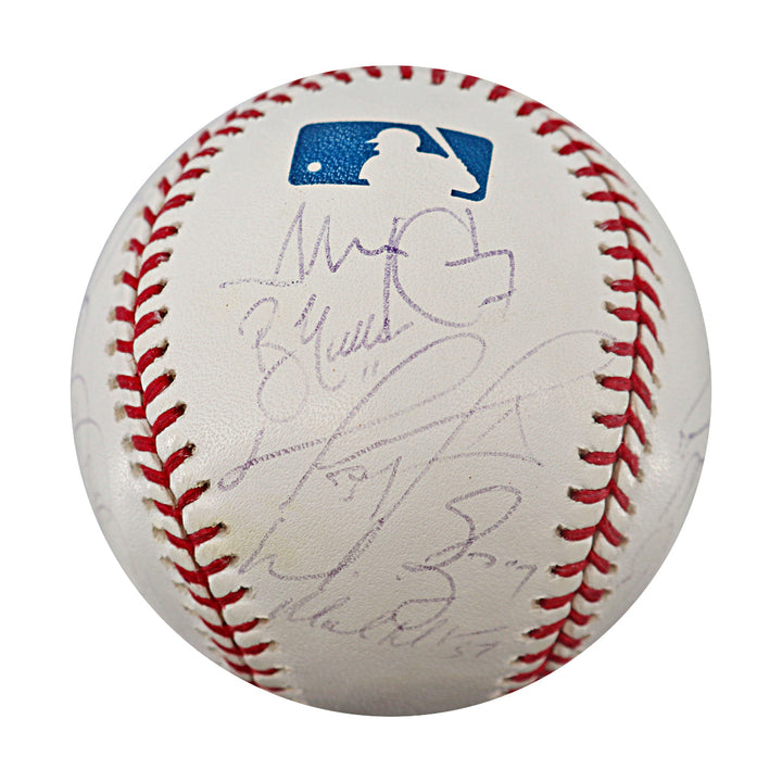 2005 Boston Red Sox Team Multi Signed OMLB Baseball JSA LOA