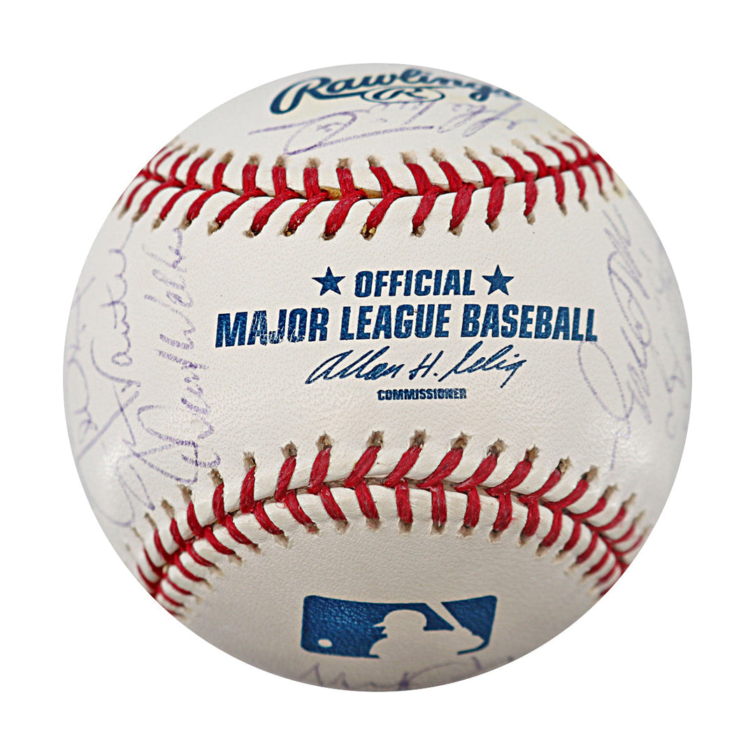 2005 Boston Red Sox Team Multi Signed OMLB Baseball JSA LOA