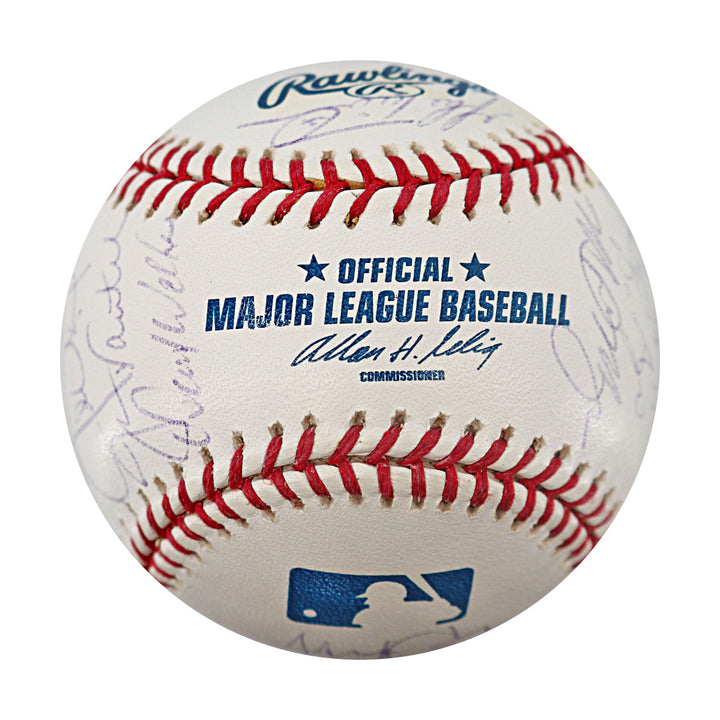 2005 Boston Red Sox Team Multi Signed OMLB Baseball JSA LOA