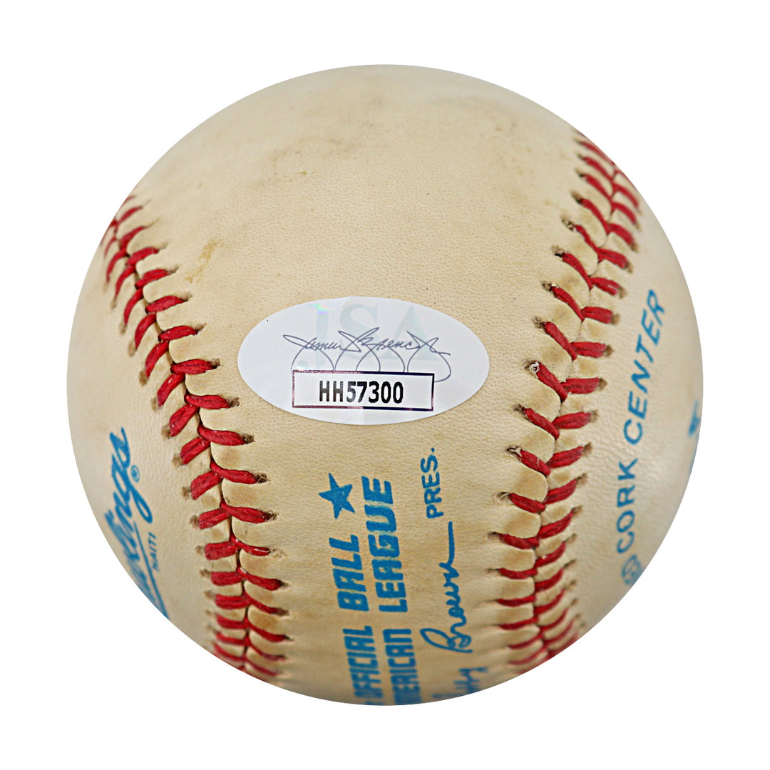 Rod Carew San Diego Padres Autographed OAL Baseball JSA COA