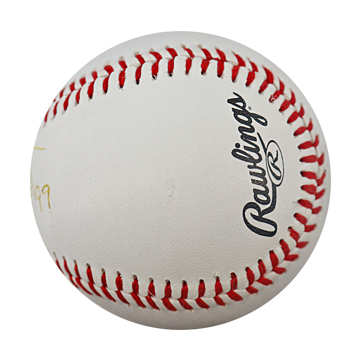 Robin Yount Milwaukee Brewers Autographed Inscribed Official League Baseball JSA COA