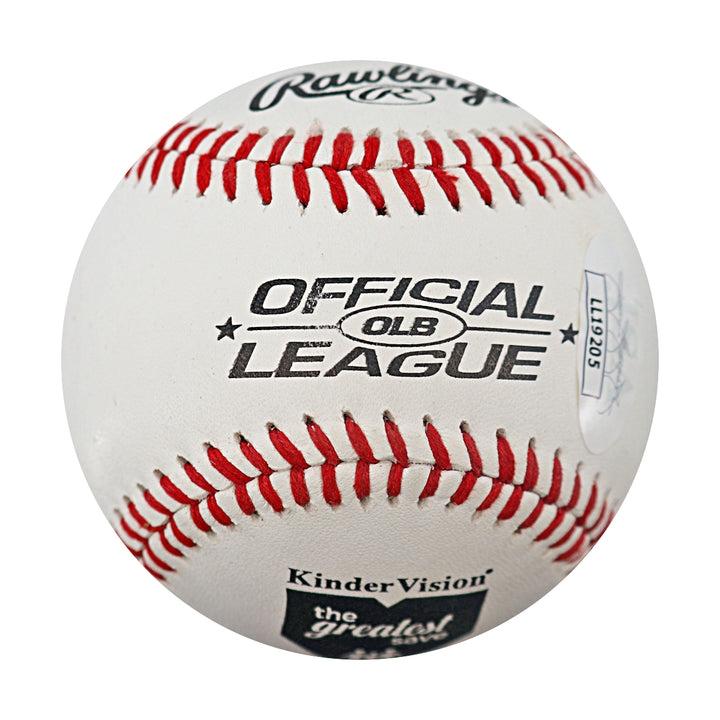 Robin Yount Milwaukee Brewers Autographed Inscribed Official League Baseball JSA COA