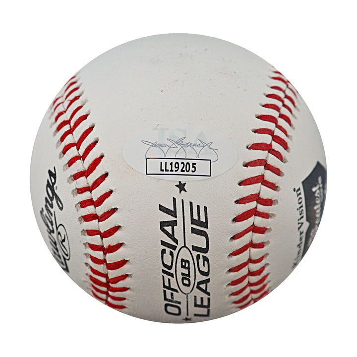 Robin Yount Milwaukee Brewers Autographed Inscribed Official League Baseball JSA COA