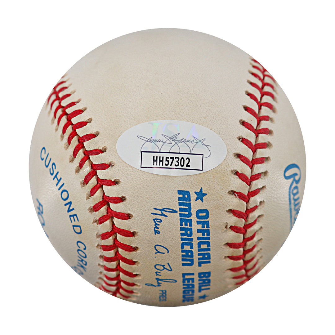Paul Molitor Brewers Blue Jays Autographed OAL Baseball JSA COA