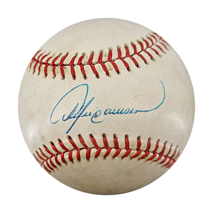 Andre Dawson Cubs Expos Autographed 1987 All Star Game Logo Baseball JSA COA