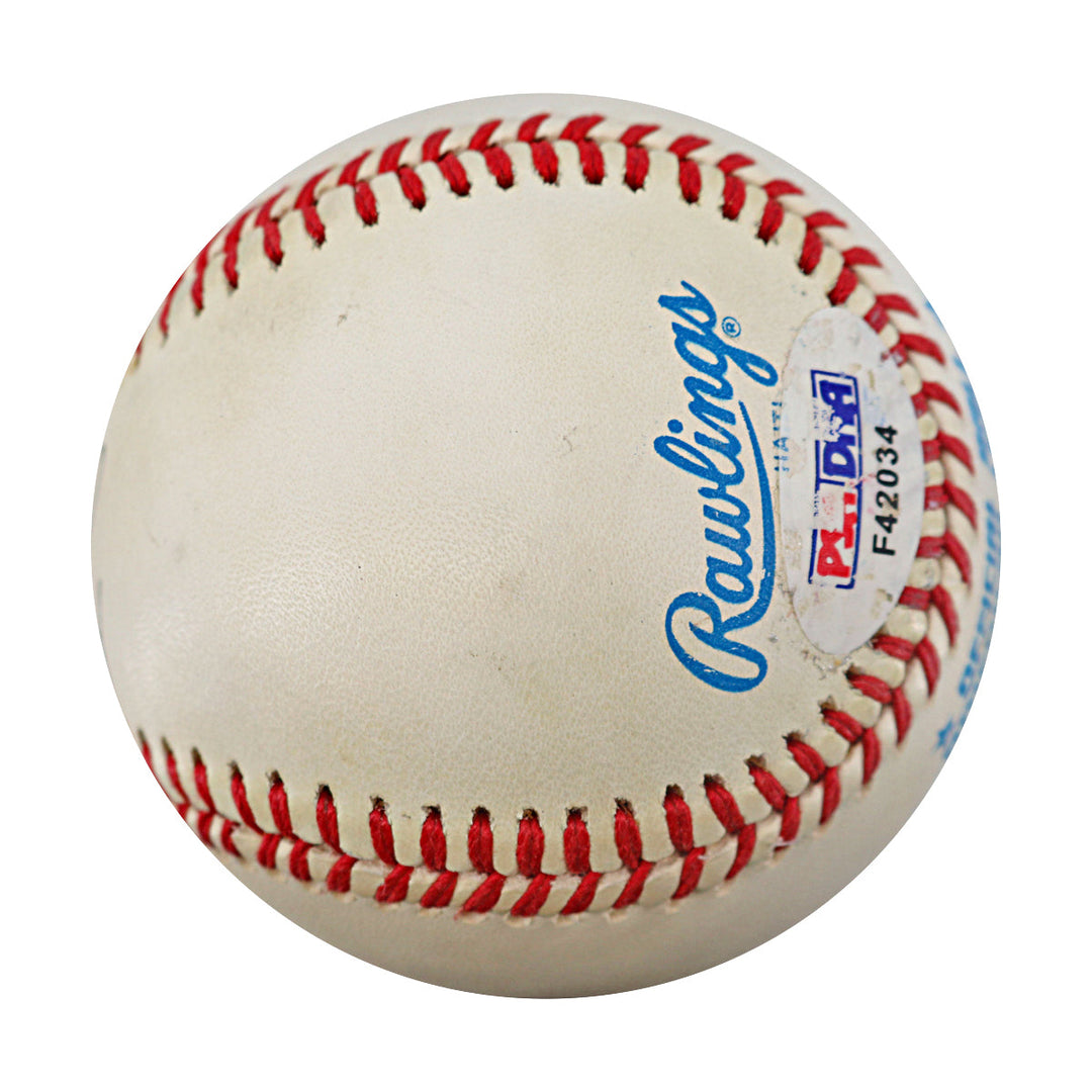 George Kell Boston Red Sox Autographed OAL Baseball PSA Holo