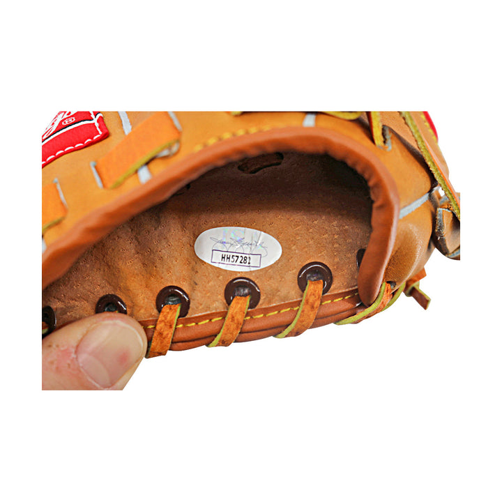 Nolan Ryan Rangers Astros Mets Autographed Rawlings 300 Wins Glove JSA COA
