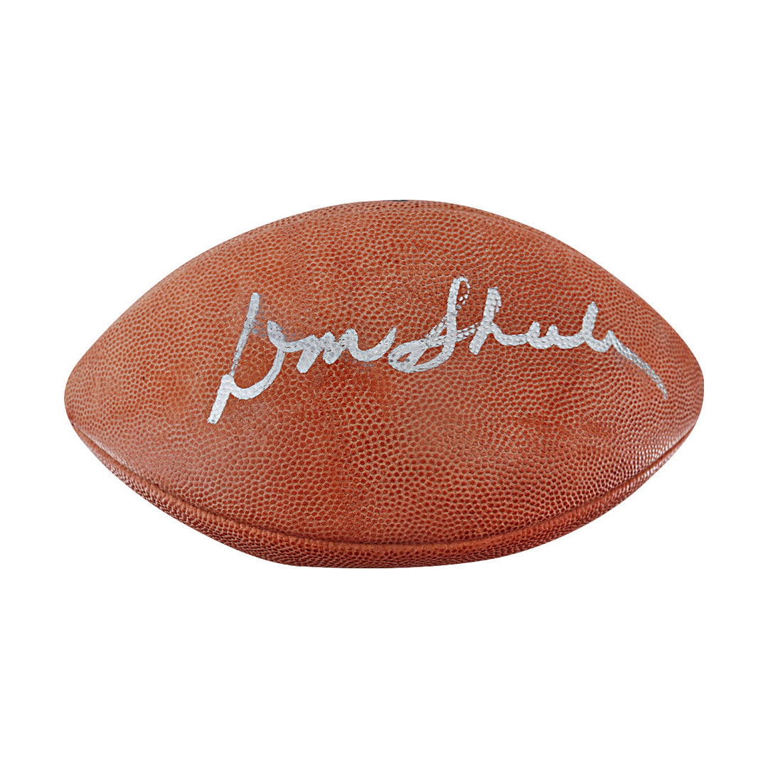 Don Shula Miami Dolphins Autographed Wilson NFL Football JSA COA