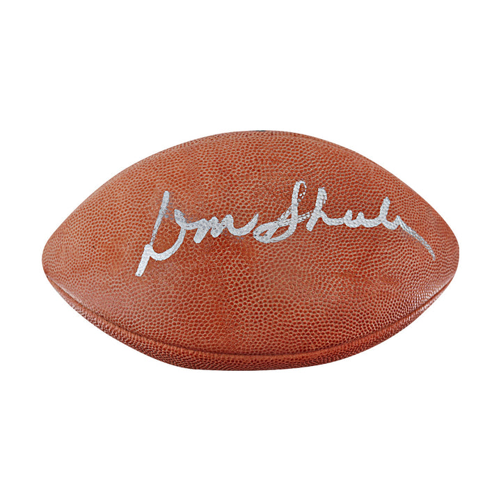 Don Shula Miami Dolphins Autographed Wilson NFL Football JSA COA