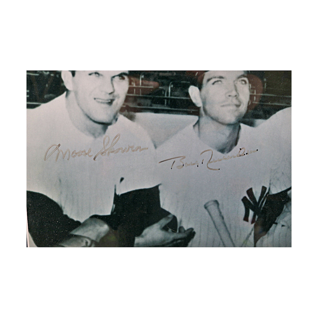 Boyer Kubek Richardson Skowron New York Yankees Multi Signed Framed 16x20 Photo Steiner & MLB Holos