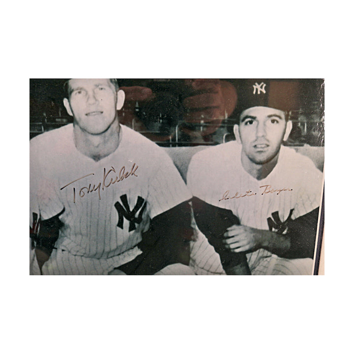Boyer Kubek Richardson Skowron New York Yankees Multi Signed Framed 16x20 Photo Steiner & MLB Holos