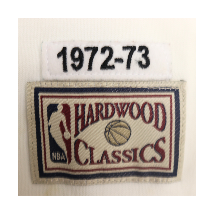 Walt Frazier New York Knicks Autographed White Hardwood Classic Jersey JSA COA
