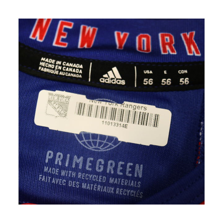 Mika Zibanejad New York Rangers Game Worn Jersey vs Penguins May 7th, 9th, 13th 2022 Fanatics COA