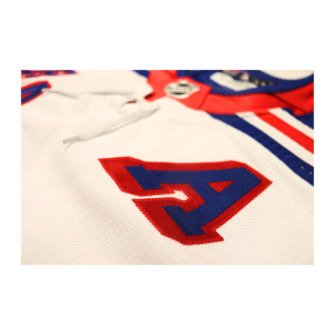 Mika Zibanejad New York Rangers Game Worn Jersey vs Penguins May 7th, 9th, 13th 2022 Fanatics COA