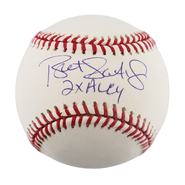 Bret Saberhagen Kansas City Royals Autographed Inscribed OMLB Baseball Tristar MLB Holo
