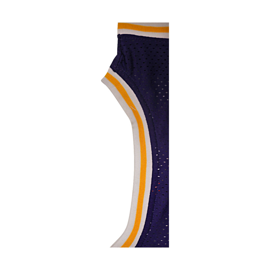 Shaquille O'Neal Los Angeles Lakers Autographed Purple Mitchell & Ness Swingman Jersey JSA LOA