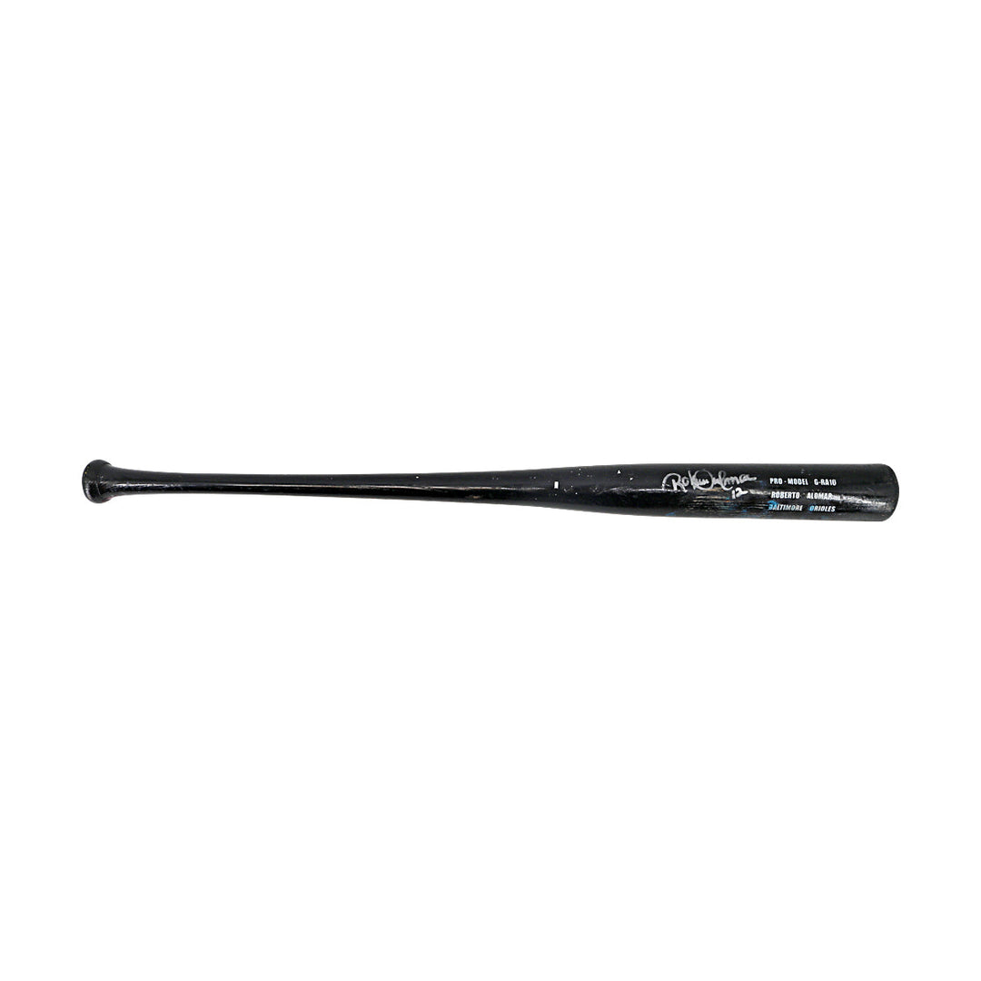 Roberto Alomar Padres Blue Jays Orioles Autographed Pro Model Bat JSA LOA