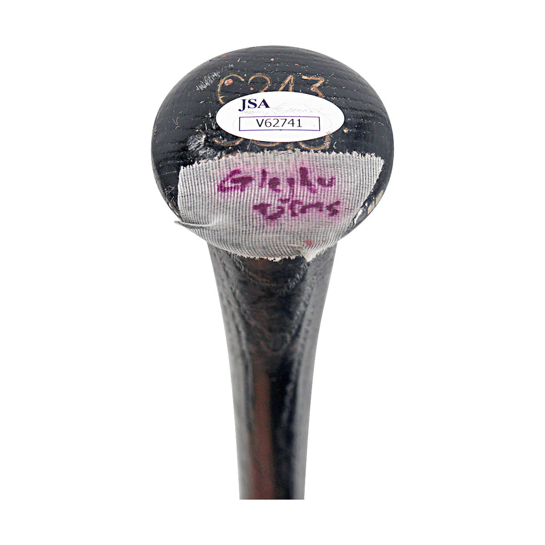 Gleyber Torres Detroit Tigers Autographed Pro Model Bat JSA COA