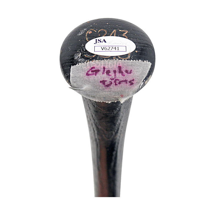 Gleyber Torres Detroit Tigers Autographed Pro Model Bat JSA COA