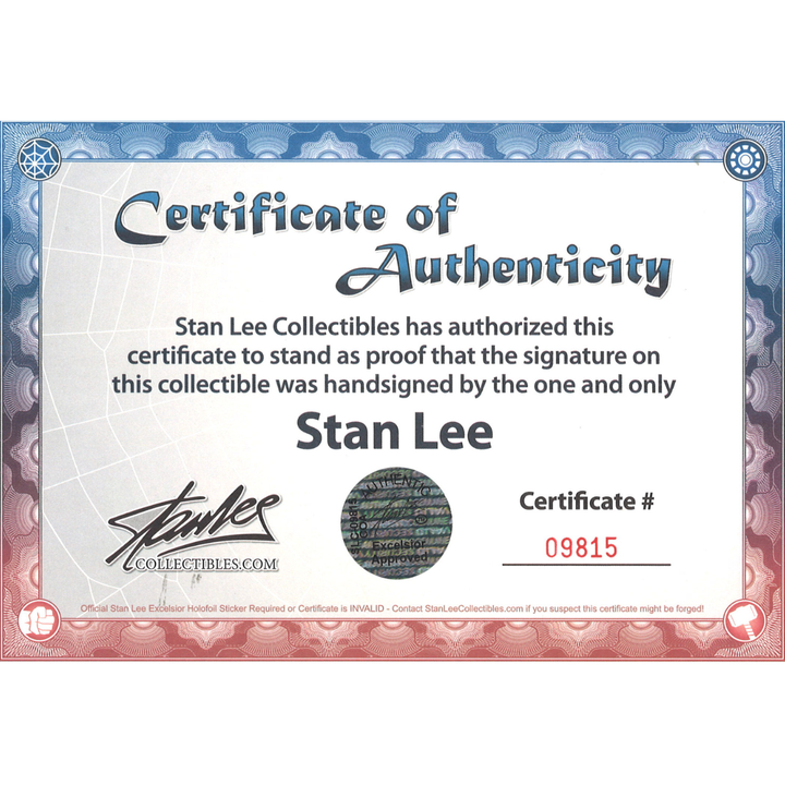 Stan Lee Autographed New York Comic Con Magazine Excelsior COA