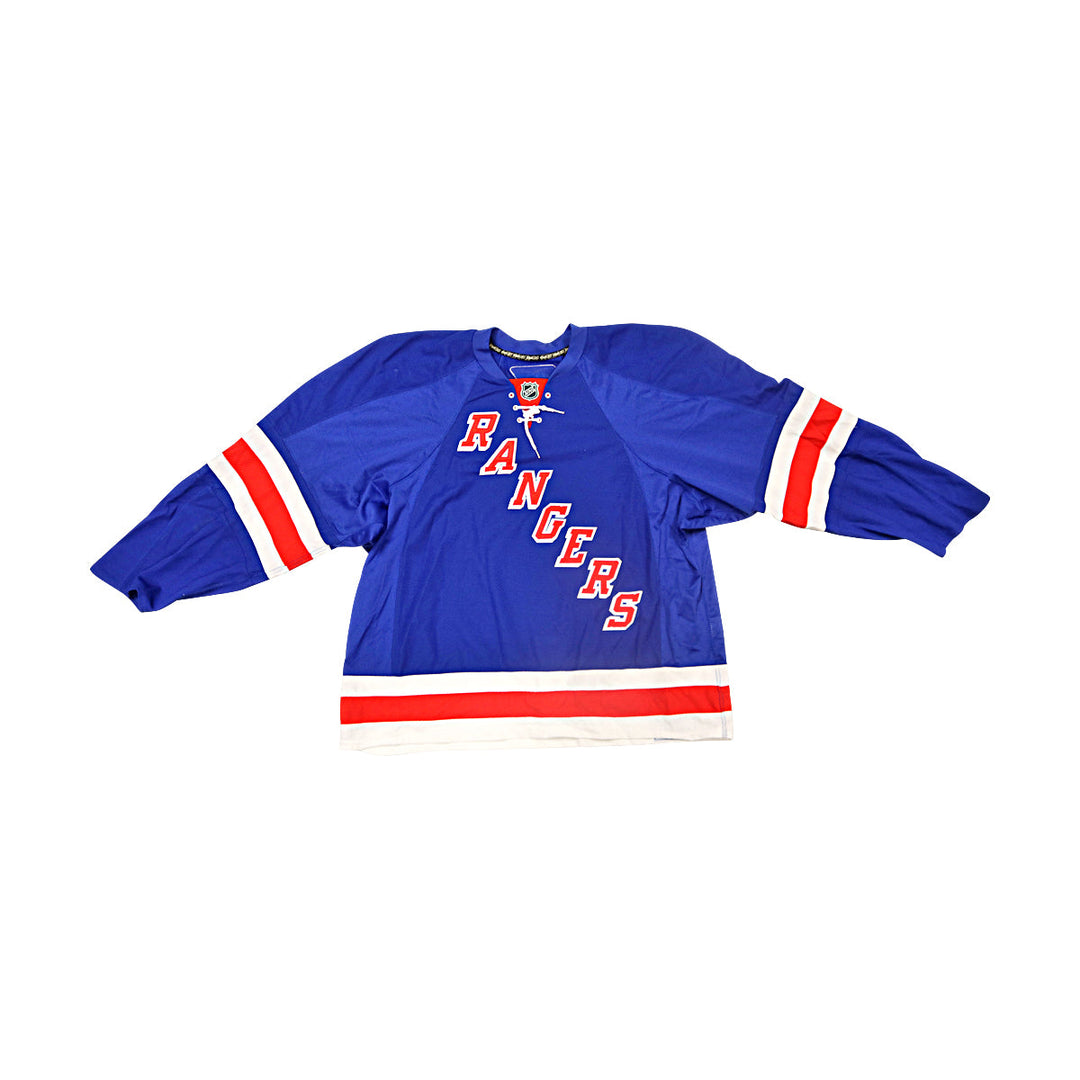 Michal Rozsival New York Rangers Game Used Blue Set 3 Jersey 2007-08 Season & Playoffs MeiGray Group LOA