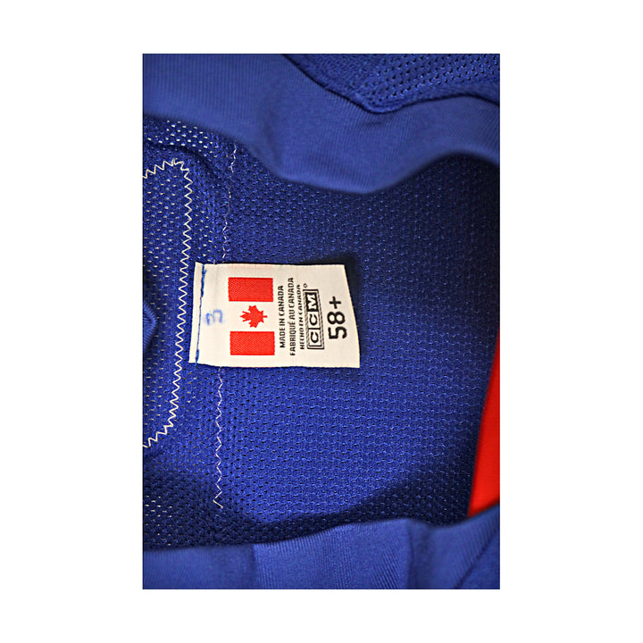 Michal Rozsival New York Rangers Game Used Blue Set 3 Jersey 2007-08 Season & Playoffs MeiGray Group LOA