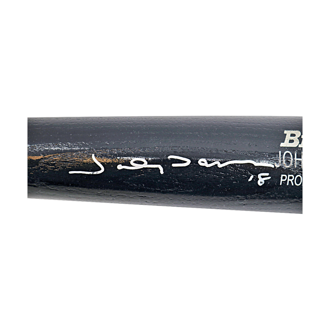 Johnny Damon Yankees Red Sox Autographed Rawlings Big Stick Bat JSA COA