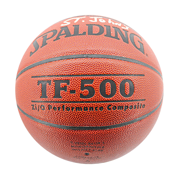 Lou Carnesecca Mike Jarvis St .John's Signed Spalding Basketball JSA COA