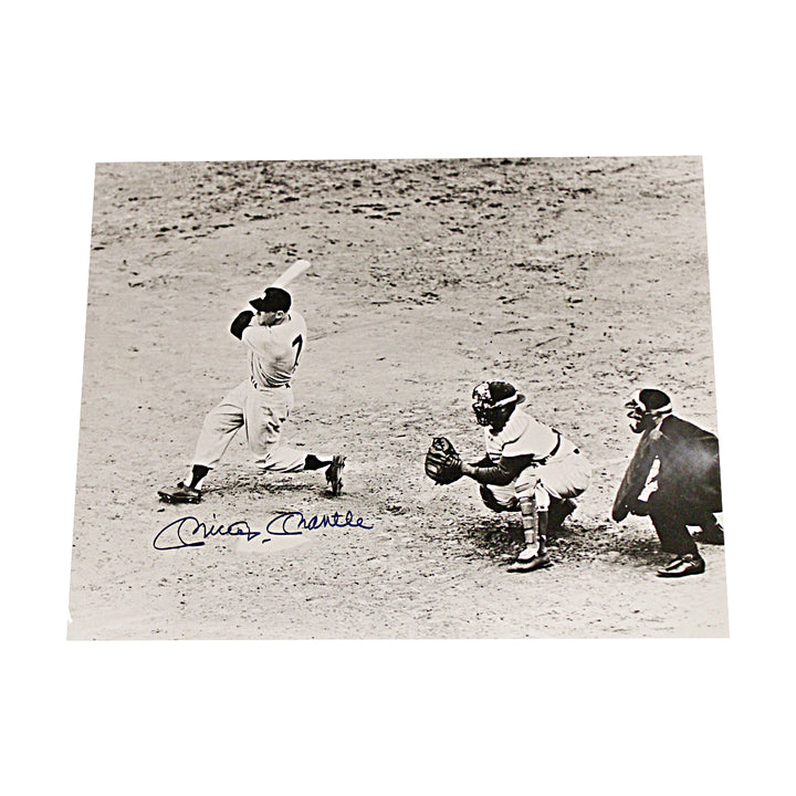 Mickey Mantle New York Yankees Autographed 16x20 Photo JSA LOA