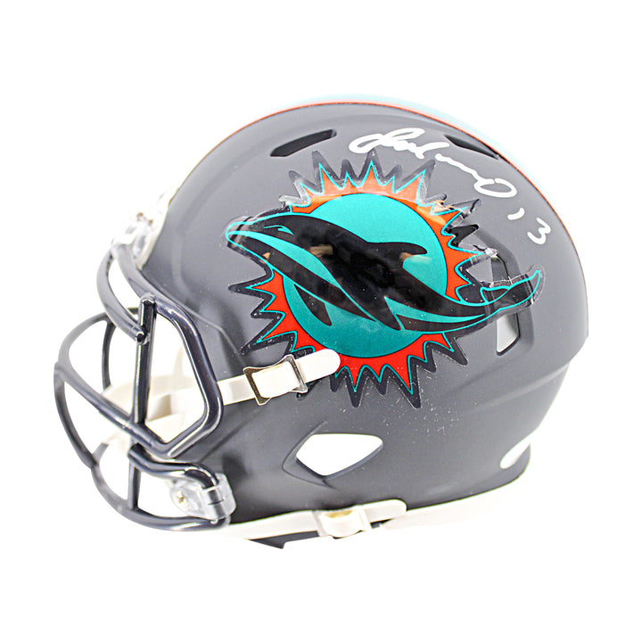 Dan Marino Miami Dolphins Autographed Eclipse Mini Helmet JSA COA