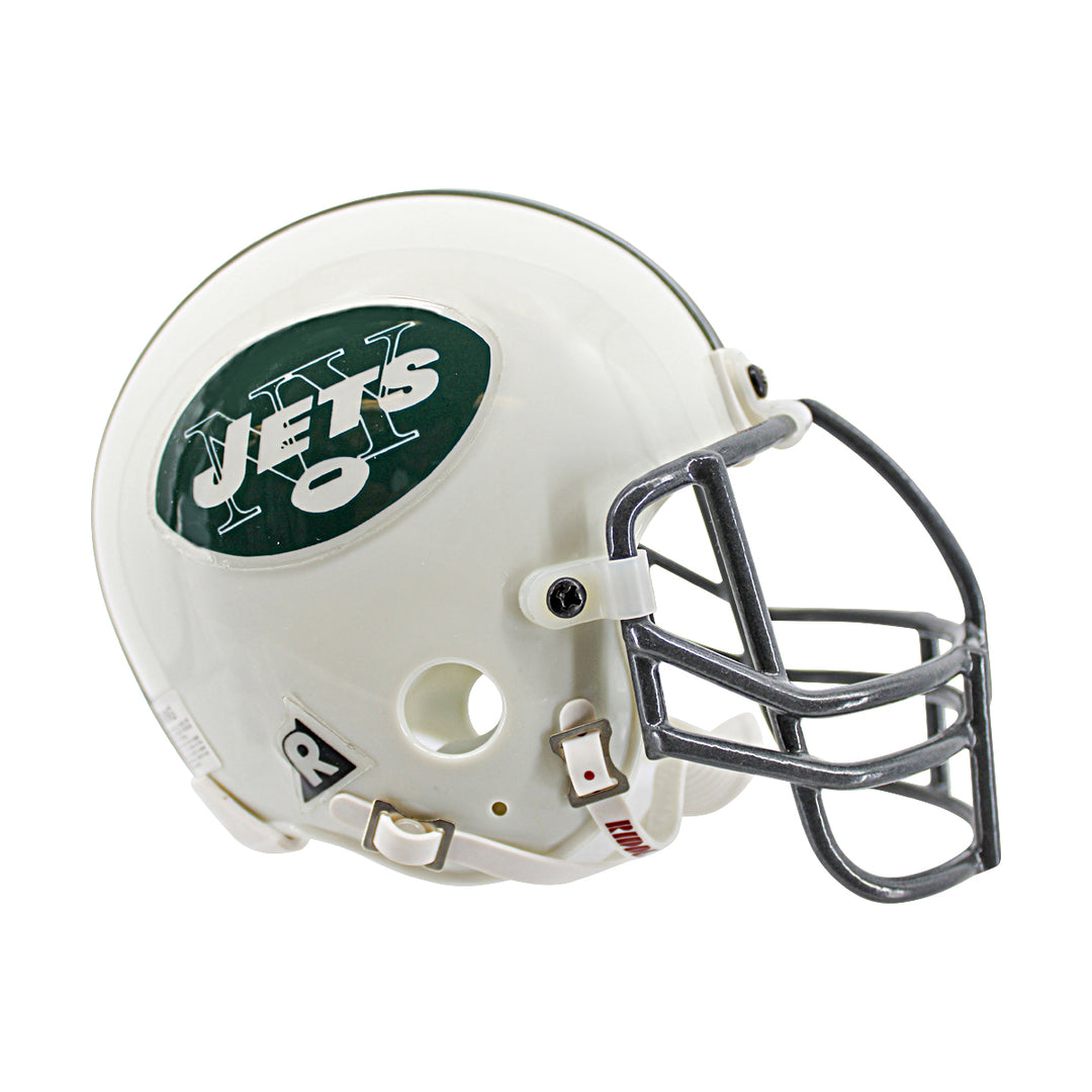 Joe Namath New York Jets Autographed Inscribed Broadway Mini Helmet JSA COA