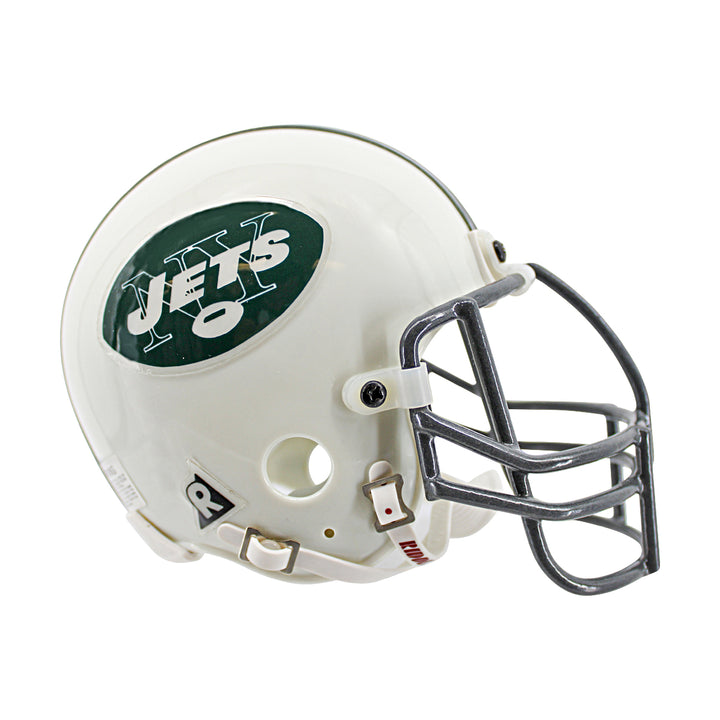 Joe Namath New York Jets Autographed Inscribed Broadway Mini Helmet JSA COA