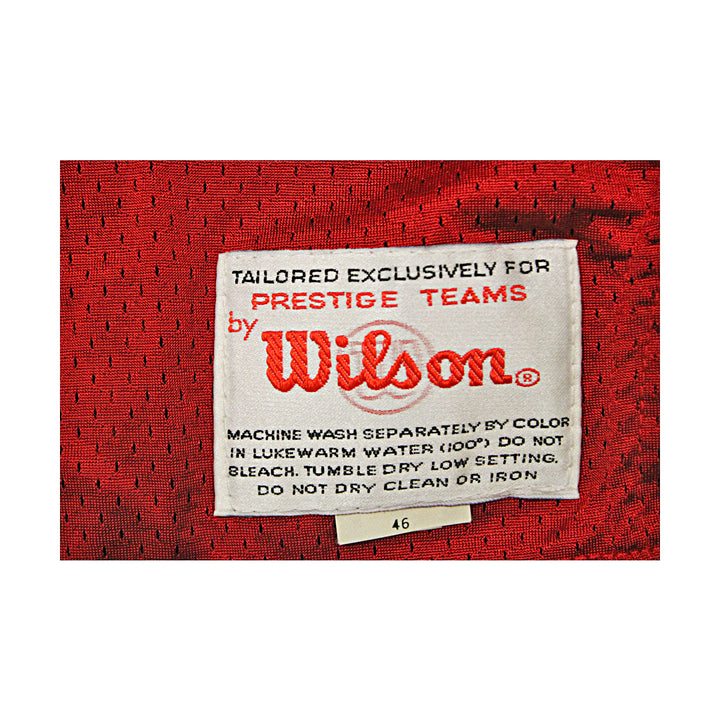 Ronnie Lott San Francisco 49'ers Autographed Red Wilson Jersey JSA COA