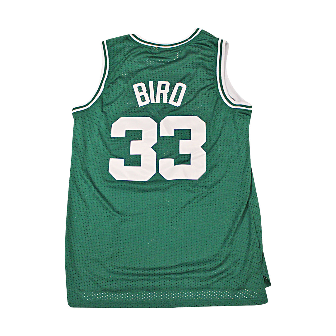 Larry Bird Boston Celtics Autographed Mitchell & Ness Swingman Jersey JSA COA