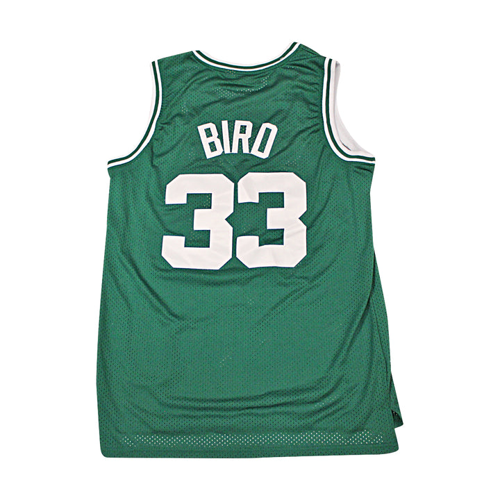 Larry Bird Boston Celtics Autographed Mitchell & Ness Swingman Jersey JSA COA
