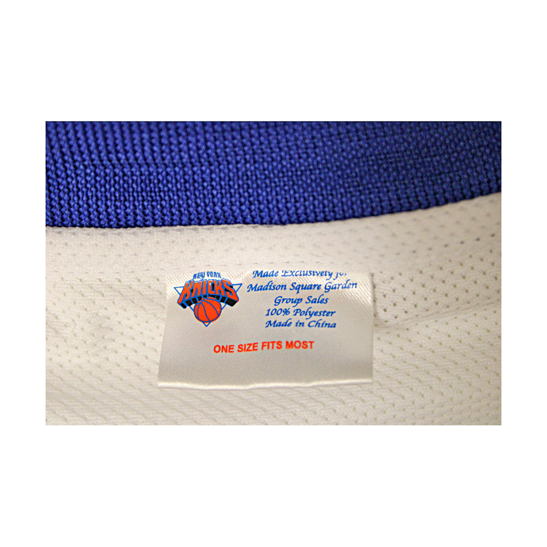 John Starks New York Knicks Autographed White Custom Jersey JSA COA