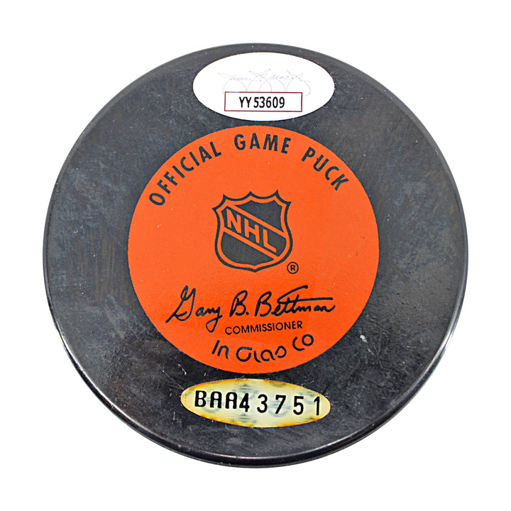 Wayne Gretzky Los Angeles Kings Autographed Puck Upper Deck Holo / JSA LOA