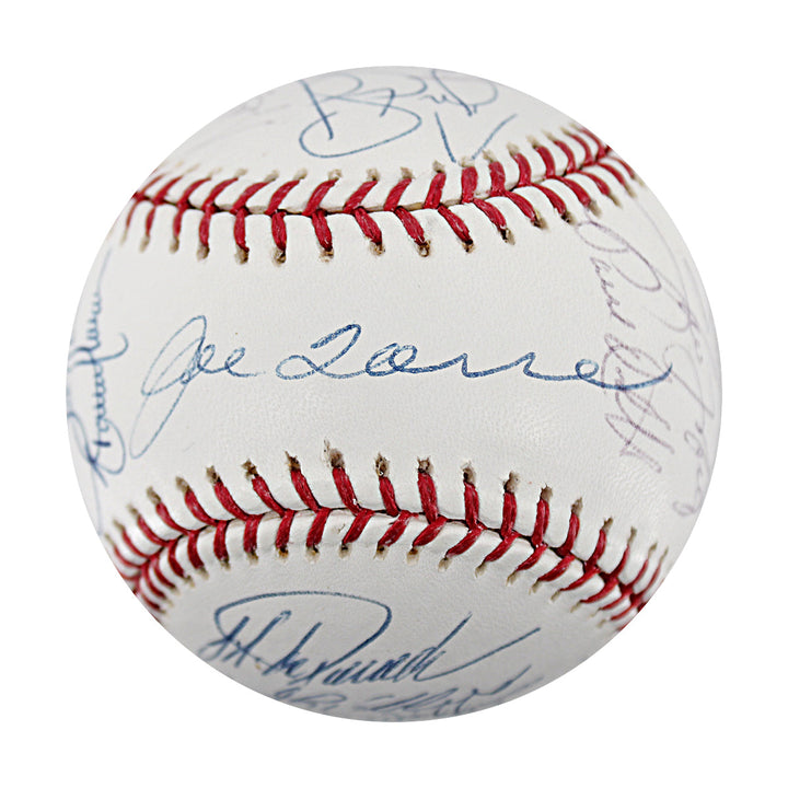 Jeter Rivera Torre New York Yankees 2005 Team Multi Signed OMLB Baseball JSA LOA