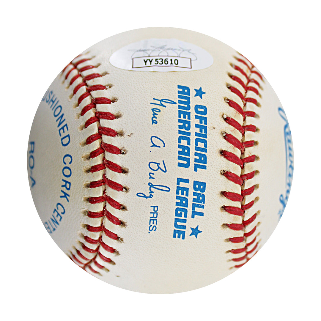 Joe DiMaggio New York Yankees Autographed OAL Baseball JSA LOA
