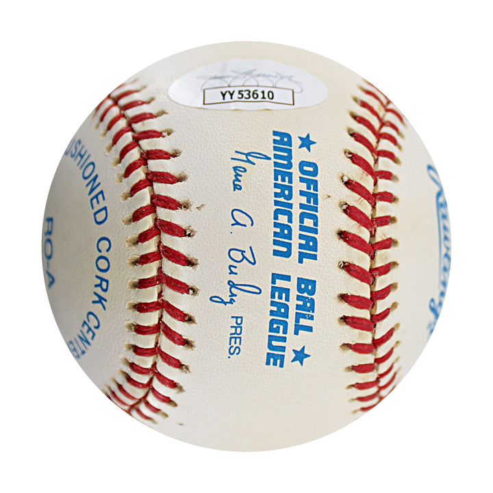 Joe DiMaggio New York Yankees Autographed OAL Baseball JSA LOA