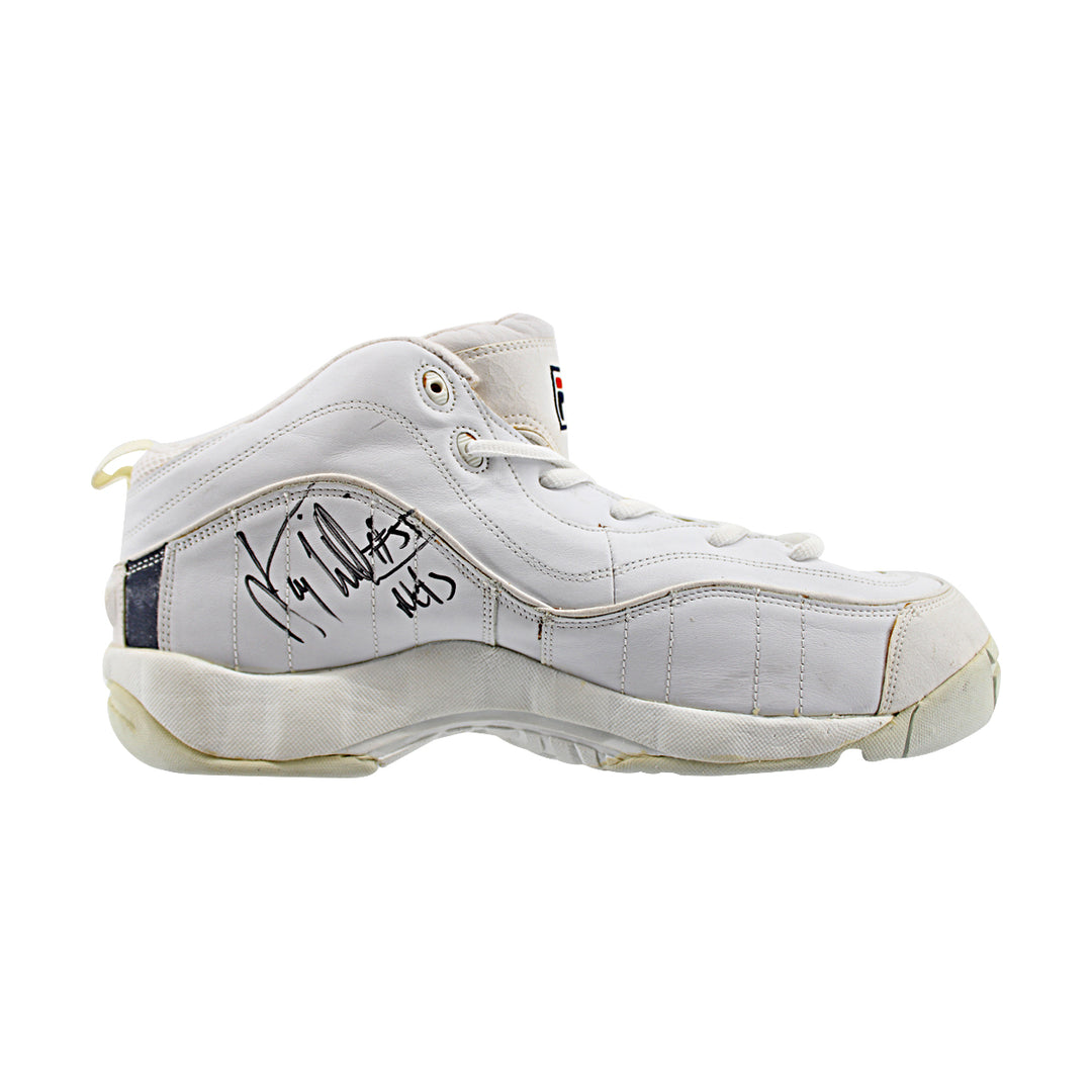 Jay Williams Brooklyn Nets Autographed Fila Sneaker JSA COA