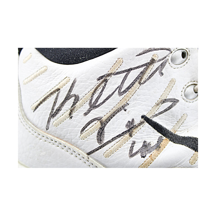 Keith Van Horn Brooklyn Nets Autographed Nike Sneakers Pair JSA LOA