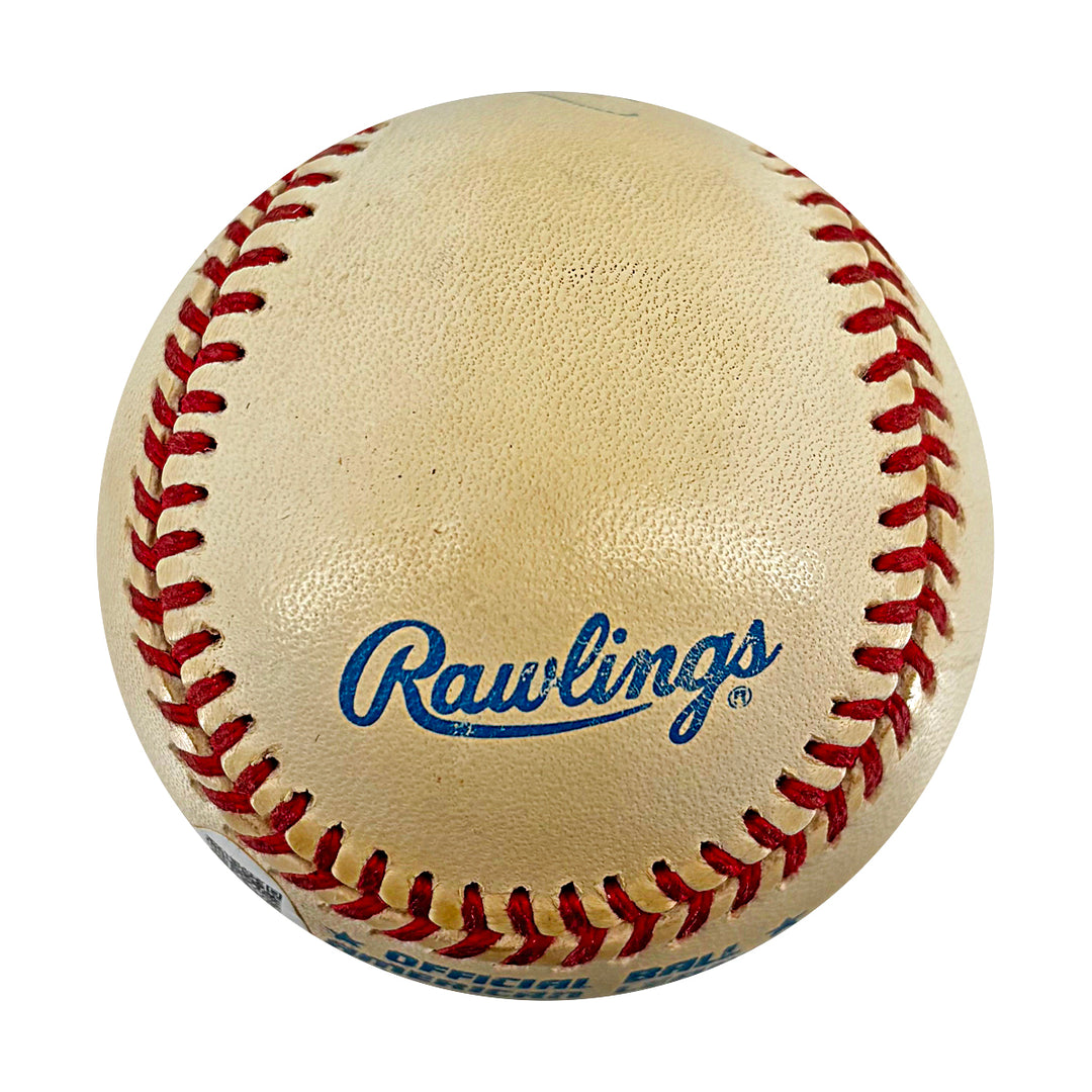 Mo Vaughn Boston Red Sox Autographed OAL Baseball JSA COA