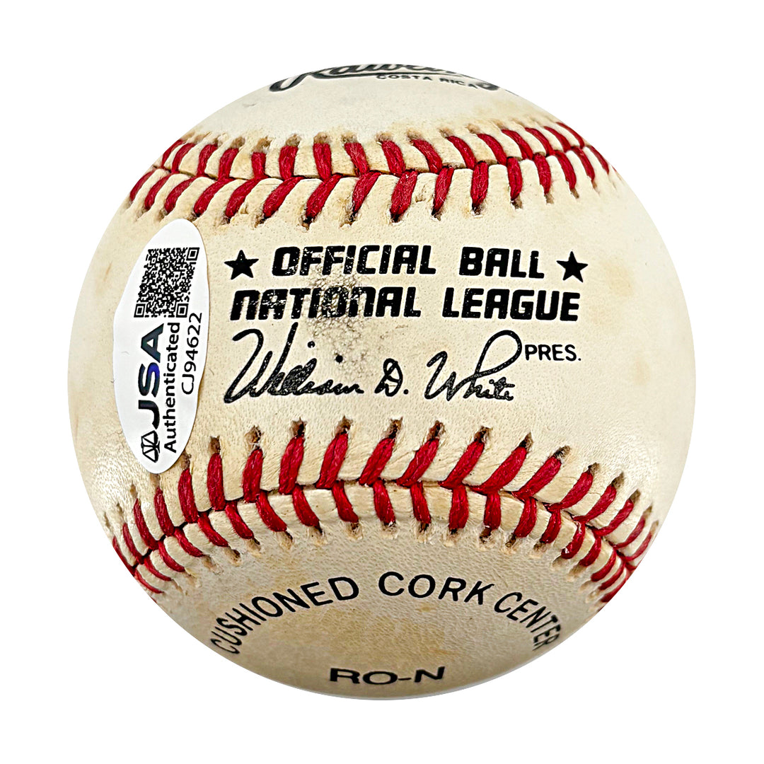 Duke Snider Los Angeles Dodgers Autographed ONL Baseball JSA COA