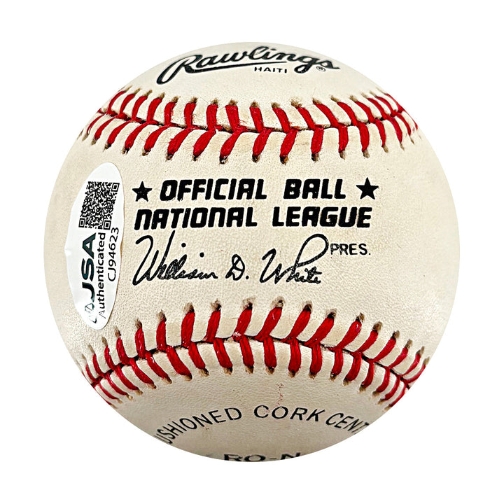 Hector Lopez New York Yankees Autographed ONL Baseball JSA COA