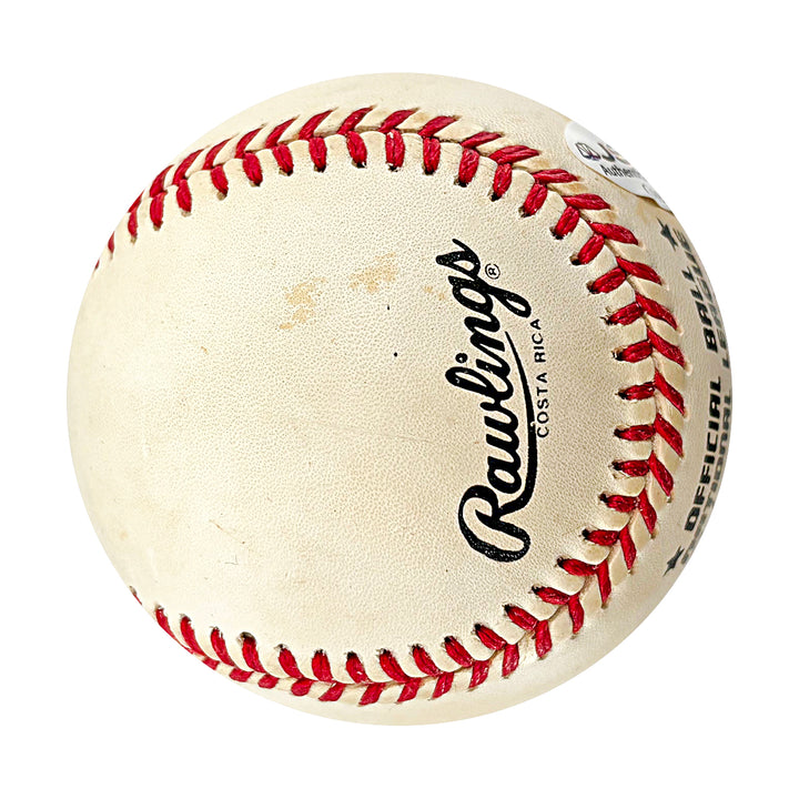 Johnny Bench Cincinnati Reds Autographed ONL Baseball JSA COA